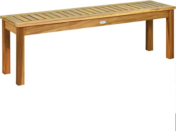 Gartenbank 3 Sitzer, 132 × 34 × 43,5 cm Sitzbank…