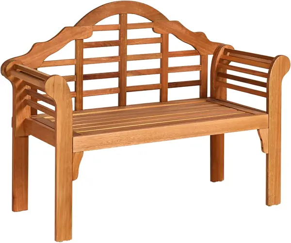 Gartenbank, faltbar, aus Holz, 2 Personen, Gartenbank…