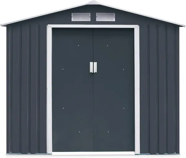 Gartenhaus Gerätehaus Metall, Geräteschuppen Gartenhütte…