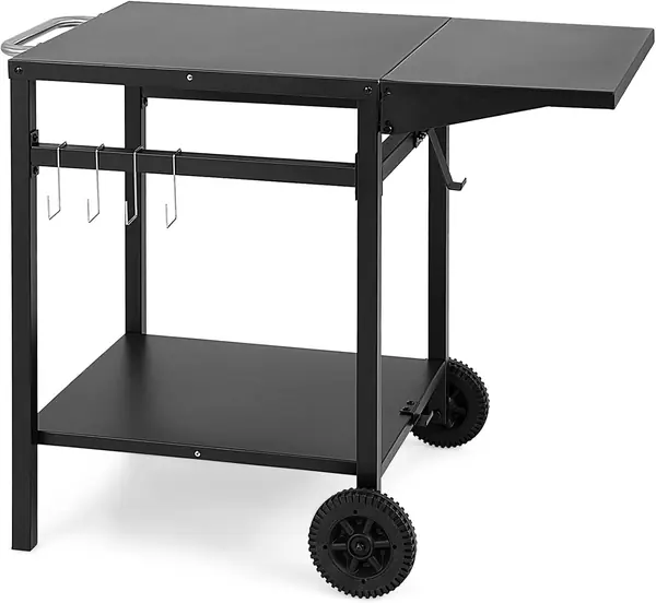Grilltisch mit klappbarer Arbeitsplatte, Campingtisch mit…