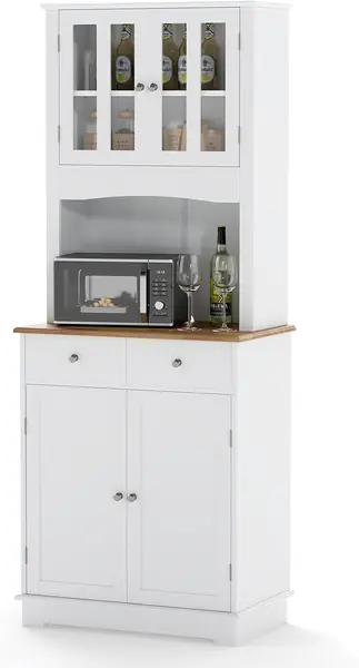 Küchenschrank Hoch, 170 cm Buffetschrank Küche…