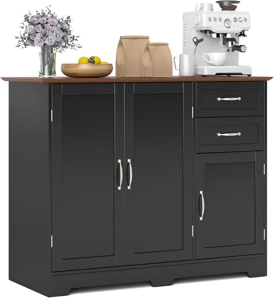 Küchenschrank mit Arbeitsplatte, Kücheninsel Sideboard…
