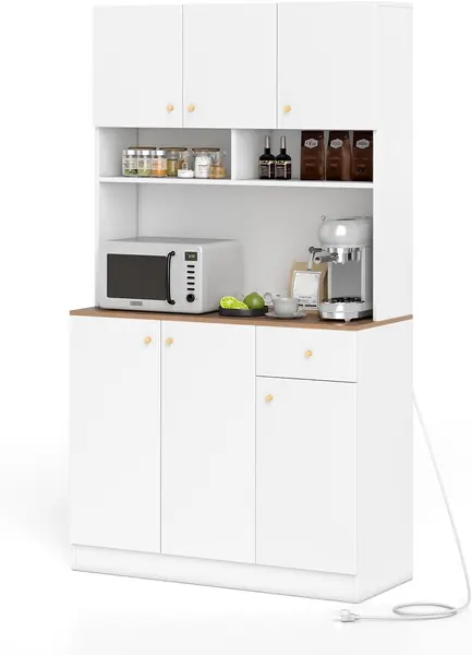Küchenschrank mit Ladestation, Buffetschrank mit…