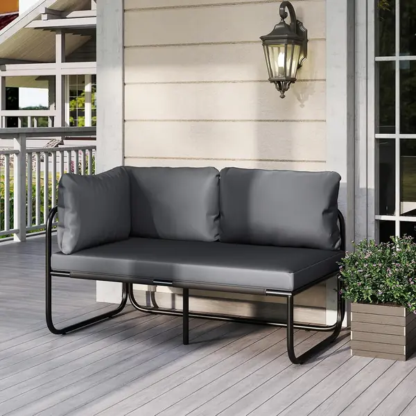Lounge Möbel Outdoor, Garten Lounge Sofa 2 Sitzer…