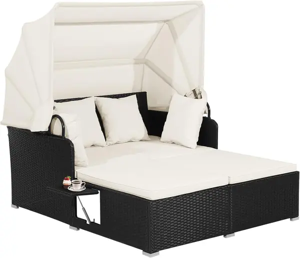 Sonneninsel Sonnenliege 2 Personen, Doppelliege Outdoor…