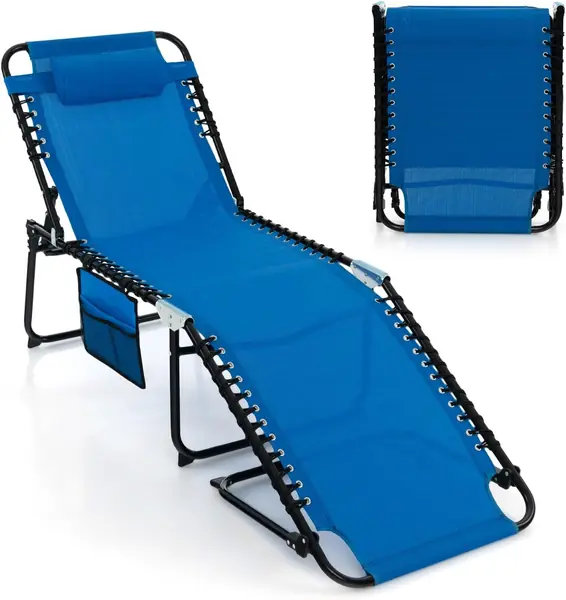 Sonnenliege klappbar Gartenliege, Campingliege…